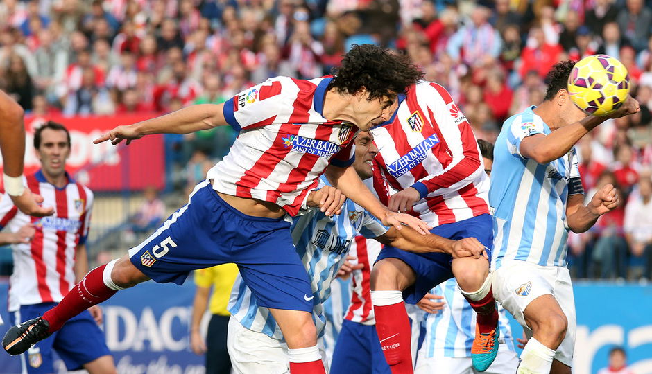 Temporada 14-15. Jornada 12. Atlético de Madrid-Málaga
